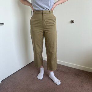 BDG Cropped Khaki Pants Size 6